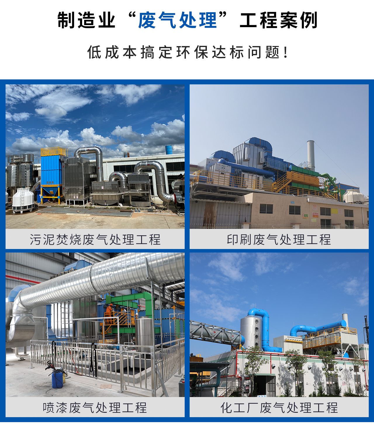 低成本搞定環(huán)保達標問題!