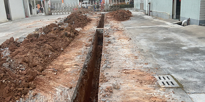 什么是雨污分流工程 東莞雨污分流工程施工現(xiàn)場