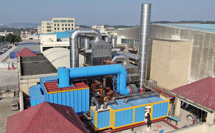 VOCS有機廢氣處理設(shè)備定制生產(chǎn)安裝