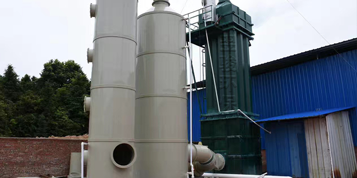 pp噴淋塔廢氣治理環(huán)保設(shè)備安裝