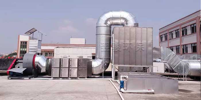 瀝青攪拌站煙氣怎么處理?瀝青煙氣廢氣處理方案