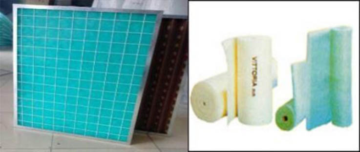 干式過(guò)濾器過(guò)濾材料